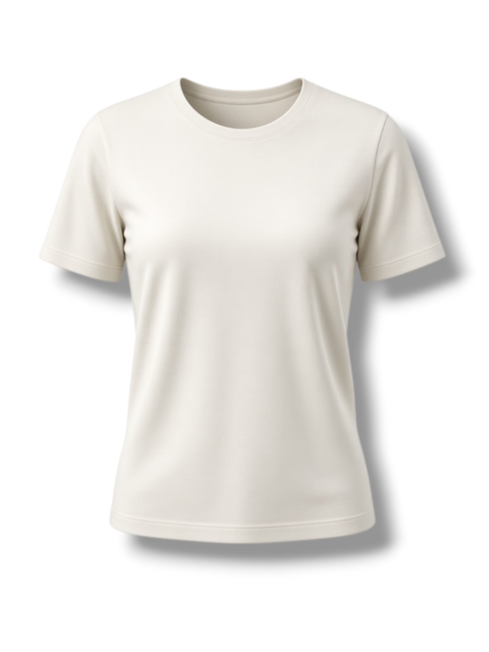 MM. LAFLEUR Short Sleeve Knit Tee in Off White Size 1X
